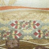 名古屋帯 太鼓柄 美品 正絹 古典柄 名古屋仕立て なごや帯 リサイクル帯 帯 箔 グレー_画像4