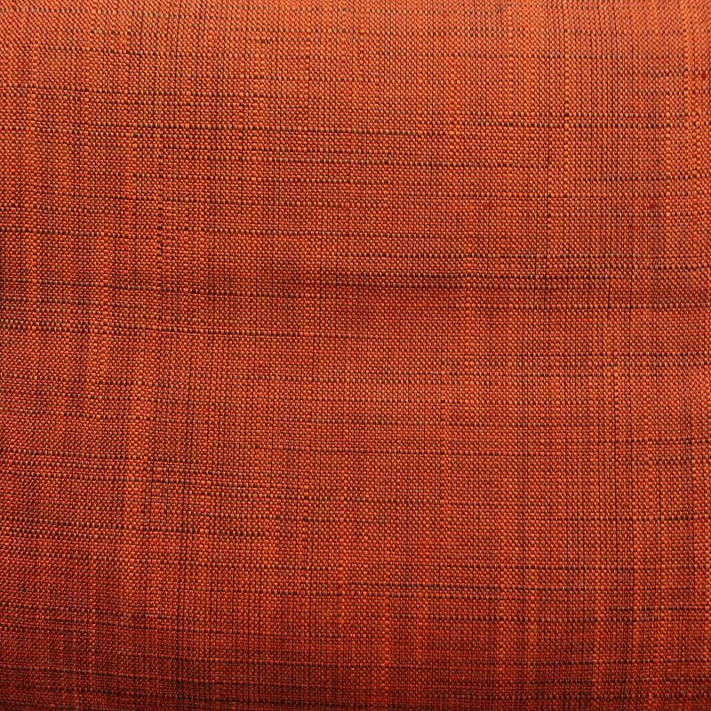 名古屋帯 全通柄 美品 正絹 無地 松葉仕立て なごや帯 リサイクル帯 帯 紬地 橙_画像2