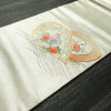 名古屋帯 太鼓柄 美品 金駒刺繍 正絹 古典柄 名古屋仕立て なごや帯 リサイクル帯 帯 刺繍 金彩 金・銀_画像12