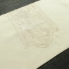 名古屋帯 太鼓柄 スワトウ刺繍 正絹 古典柄 名古屋仕立て なごや帯 リサイクル帯 帯 刺繍 おしゃれ 上品 白_画像13