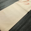 名古屋帯 太鼓柄 美品 正絹 幾何学柄・抽象柄 名古屋仕立て なごや帯 リサイクル帯 帯 箔 シンプル ベージュ_画像10
