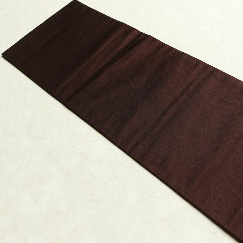 名古屋帯 太鼓柄 正絹 幾何学柄・抽象柄 名古屋仕立て なごや帯 リサイクル帯 帯 箔 モダン 茶_画像15