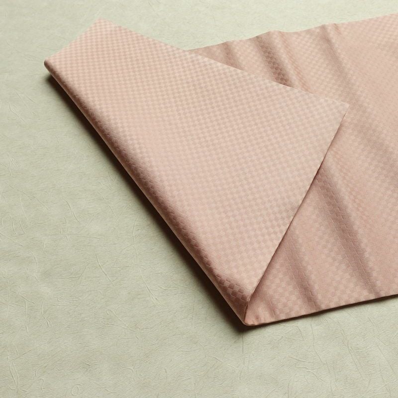 名古屋帯 太鼓柄 良品 正絹 幾何学柄・抽象柄 名古屋仕立て なごや帯 リサイクル帯 帯 箔 ピンク_画像10