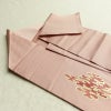 名古屋帯 太鼓柄 良品 正絹 幾何学柄・抽象柄 名古屋仕立て なごや帯 リサイクル帯 帯 箔 ピンク_画像21