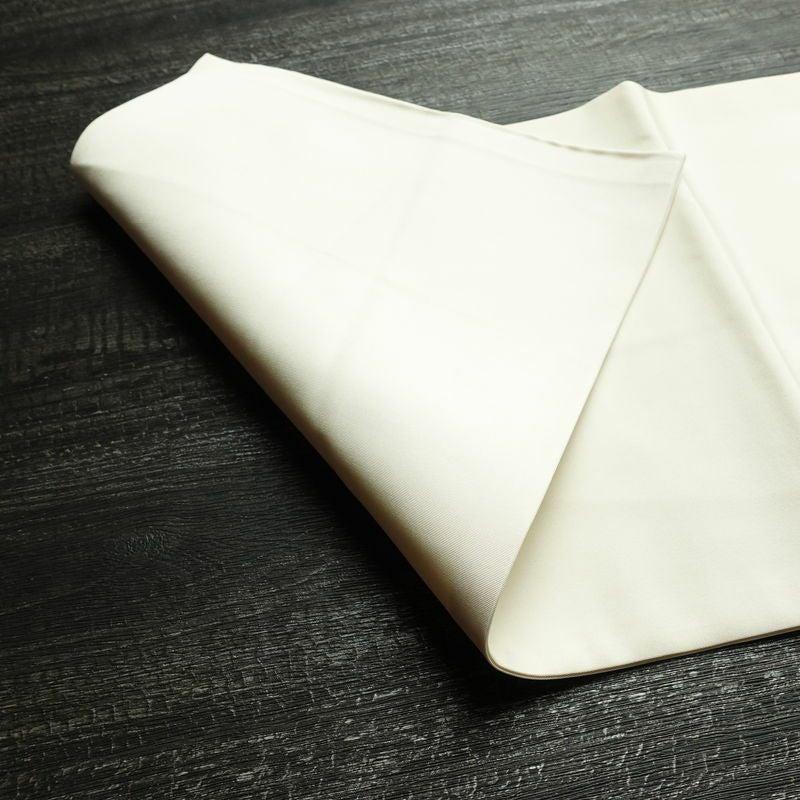 名古屋帯 太鼓柄 良品 落款入り 正絹 木の葉・植物柄 名古屋仕立て なごや帯 リサイクル帯 帯 白_画像9