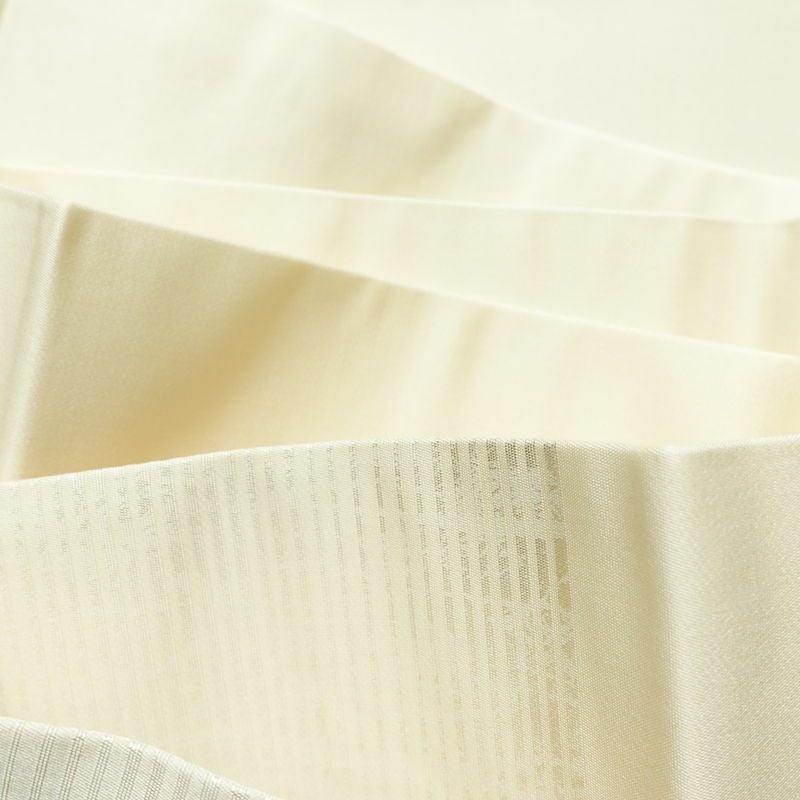 名古屋帯 六通柄 正絹 花柄 名古屋仕立て なごや帯 リサイクル帯 帯 箔 白_画像18