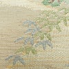 名古屋帯 六通柄 美品 正絹 風景柄 通し仕立て なごや帯 リサイクル帯 帯 ベージュ_画像7