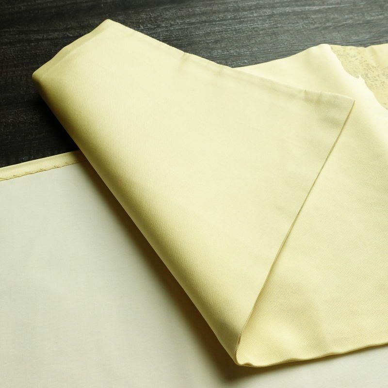 名古屋帯 太鼓柄 良品 正絹 花柄 通し仕立て なごや帯 リサイクル帯 帯 刺繍 箔 黄・黄土色_画像12