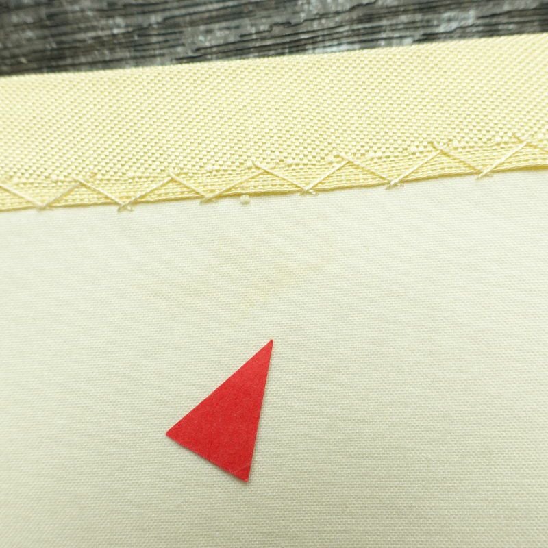 名古屋帯 太鼓柄 良品 正絹 花柄 通し仕立て なごや帯 リサイクル帯 帯 刺繍 箔 黄・黄土色_画像21