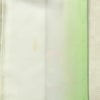 小紋 正絹 花柄 袷仕立て 身丈160.5cm 裄丈67.5cm リサイクル着物 着物 ぼかし 緑・うぐいす色_画像20