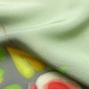 小紋 正絹 花柄 袷仕立て 身丈160.5cm 裄丈67.5cm リサイクル着物 着物 ぼかし 緑・うぐいす色_画像22