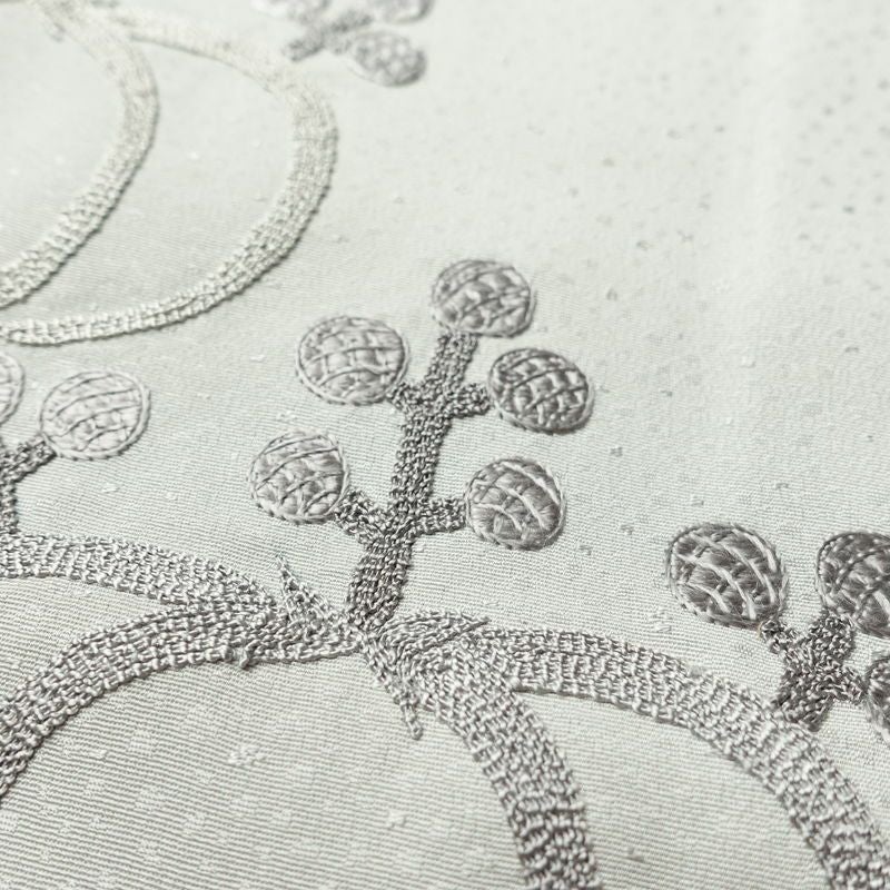 付け下げ 正絹 古典柄 袷仕立て 身丈158cm 裄丈62.5cm リサイクル着物 着物 刺繍 フォーマル グレー_画像8