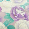 振袖 縮緬 正絹 花柄 銀駒刺繍 袷仕立て 身丈157.5cm 裄丈63cm リサイクル着物 着物 銀彩 成人式 二十歳 二十歳の集い フォーマル 紫・藤色_画像14
