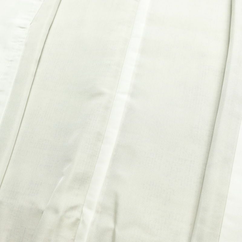 紬 良品 正絹 古典柄 袷仕立て 身丈167.5cm 裄丈66.5cm リサイクル着物 着物 ベージュ_画像19