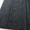 大島紬 証紙あり 正絹 麻の葉柄 袷仕立て 身丈152cm 裄丈62.5cm リサイクル着物 着物 青・紺_画像4
