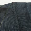 大島紬 証紙あり 正絹 麻の葉柄 袷仕立て 身丈152cm 裄丈62.5cm リサイクル着物 着物 青・紺_画像12