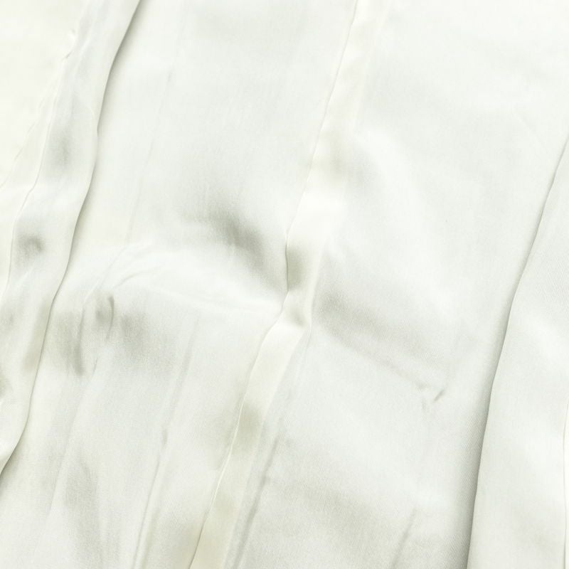 小紋 縮緬 正絹 古典柄 袷仕立て 身丈153.5cm 裄丈63cm リサイクル着物 着物 金彩 グレー_画像17