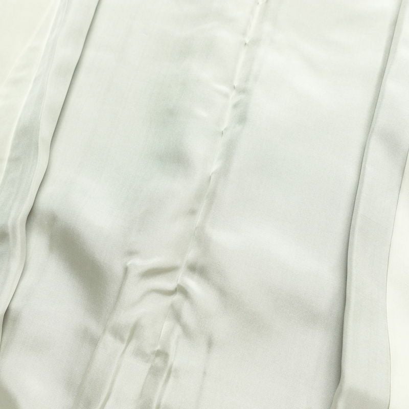 色無地 落款入り 一つ紋付き 正絹 古典柄 袷仕立て 身丈161.5cm 裄丈62cm リサイクル着物 着物 お茶会 フォーマル 紫・藤色_画像19