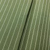 小紋 正絹 縞柄・線柄 袷仕立て 身丈160cm 裄丈67cm リサイクル着物 着物 モダン 緑・うぐいす色_画像8