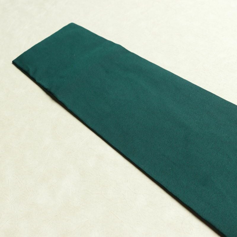 名古屋帯 太鼓柄 良品 正絹 花柄 名古屋仕立て なごや帯 リサイクル帯 帯 箔 金糸 緑・うぐいす色_画像16