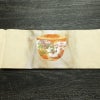 名古屋帯 太鼓柄 正絹 古典柄 名古屋仕立て なごや帯 リサイクル帯 帯 箔 シンプル クリーム_画像12