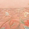 名古屋帯 太鼓柄 正絹 花柄 名古屋仕立て なごや帯 リサイクル帯 帯 刺繍 箔 ピンク_画像6