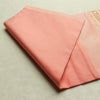 名古屋帯 太鼓柄 正絹 花柄 名古屋仕立て なごや帯 リサイクル帯 帯 刺繍 箔 ピンク_画像10