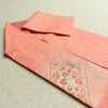 名古屋帯 太鼓柄 正絹 花柄 名古屋仕立て なごや帯 リサイクル帯 帯 刺繍 箔 ピンク_画像21