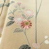 訪問着 正絹 木の葉・植物柄 袷仕立て 身丈155.5cm 裄丈64.5cm リサイクル着物 着物 刺繍 共八掛 入学式 卒業式 七五三 お宮参り フォーマル 上品 ピンクベージュ ベージュ_画像7