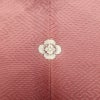 色留袖 良品 龍谷 落款入り しつけ糸付き 比翼付き 綸子 三つ紋付き 正絹 古典柄 袷仕立て 身丈159cm 裄丈64.5cm リサイクル着物 一部しつけ糸付き 着物 箔 金彩 松 菊 ピンク_画像13