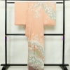 訪問着 良品 正絹 花柄 袷仕立て 身丈162cm 裄丈63cm リサイクル着物 着物 箔 入学式 卒業式 結婚式 七五三 パーティー お宮参り フォーマル 桜 ピンク_画像2