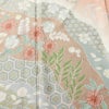訪問着 良品 正絹 花柄 袷仕立て 身丈162cm 裄丈63cm リサイクル着物 着物 箔 入学式 卒業式 結婚式 七五三 パーティー お宮参り フォーマル 桜 ピンク_画像6