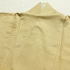 色無地 美品 一つ紋付き 正絹 風景柄 袷仕立て 身丈163.5cm 裄丈68cm リサイクル着物 着物 お茶会 七五三 お宮参り フォーマル 黄・黄土色_画像17