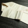 名古屋帯 太鼓柄 正絹 人物・動物柄 名古屋仕立て なごや帯 リサイクル帯 帯 箔 シンプル 白_画像21