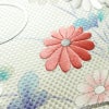 名古屋帯 太鼓柄 美品 正絹 花柄 名古屋仕立て なごや帯 リサイクル帯 帯 刺繍 菊 クリーム_画像4