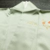 訪問着 美品 しつけ糸付き 金駒刺繍 正絹 花柄 袷仕立て 身丈158cm 裄丈64cm リサイクル着物 着物 金彩 入学式 卒業式 七五三 お宮参り フォーマル 上品 緑・うぐいす色_画像17