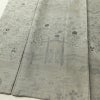 訪問着 良品 正絹 風景柄 袷仕立て 身丈161cm 裄丈62.5cm リサイクル着物 着物 洒落 紬地 グレー_画像4
