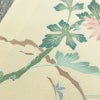 付け下げ 良品 縮緬 正絹 花柄 袷仕立て 身丈157cm 裄丈64.5cm リサイクル着物 着物 入学式 卒業式 七五三 お宮参り フォーマル 上品 クリーム_画像11
