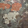 袋帯 六通柄 美品 フォーマル用 正絹 花柄 リサイクル帯 帯 箔 入学式 卒業式 結婚式 七五三 パーティー お宮参り フォーマル 茶_画像4