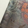 袋帯 六通柄 美品 フォーマル用 正絹 花柄 リサイクル帯 帯 箔 入学式 卒業式 結婚式 七五三 パーティー お宮参り フォーマル 茶_画像7