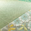 袋帯 太鼓柄 フォーマル用 正絹 花柄 リサイクル帯 帯 箔 入学式 結婚式 パーティー フォーマル 桜 緑・うぐいす色_画像6