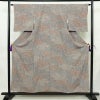 小紋 総柄 正絹 古典柄 袷仕立て 身丈154cm 裄丈63cm リサイクル着物 着物 多色使い_画像1