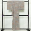 小紋 総柄 正絹 古典柄 袷仕立て 身丈154cm 裄丈63cm リサイクル着物 着物 多色使い_画像2