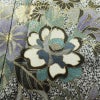 付け下げ 良品 正絹 花柄 袷仕立て 身丈167cm 裄丈69cm リサイクル着物 着物 箔 金彩 入学式 卒業式 七五三 お宮参り フォーマル グレー_画像7