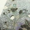 付け下げ 良品 正絹 花柄 袷仕立て 身丈167cm 裄丈69cm リサイクル着物 着物 箔 金彩 入学式 卒業式 七五三 お宮参り フォーマル グレー_画像9