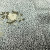 付け下げ 良品 正絹 花柄 袷仕立て 身丈167cm 裄丈69cm リサイクル着物 着物 箔 金彩 入学式 卒業式 七五三 お宮参り フォーマル グレー_画像12