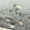 付け下げ 良品 正絹 花柄 袷仕立て 身丈167cm 裄丈69cm リサイクル着物 着物 箔 金彩 入学式 卒業式 七五三 お宮参り フォーマル グレー_画像14