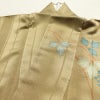 訪問着 美品 しつけ糸付き 正絹 木の葉・植物柄 袷仕立て 身丈156.5cm 裄丈62.5cm リサイクル着物 着物 入学式 卒業式 七五三 お宮参り フォーマル 黄・黄土色_画像17