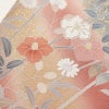 訪問着 良品 縮緬 正絹 花柄 袷仕立て 身丈163.5cm 裄丈66cm リサイクル着物 着物 箔 入学式 卒業式 七五三 お宮参り 盛り上げ箔 フォーマル ピンク_画像10
