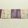 名古屋帯 太鼓柄 正絹 古典柄 名古屋仕立て なごや帯 リサイクル帯 帯 菊 紫・藤色_画像15